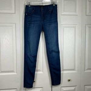 🍓 Celebrity Pink Blue Denim Skinny Jeans - Size 7 / 28